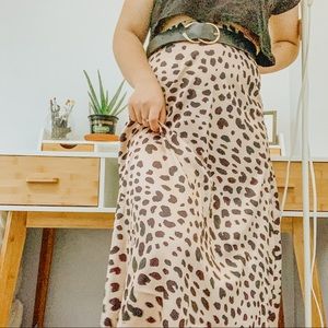dalmatian maxi skirt🌵✨
